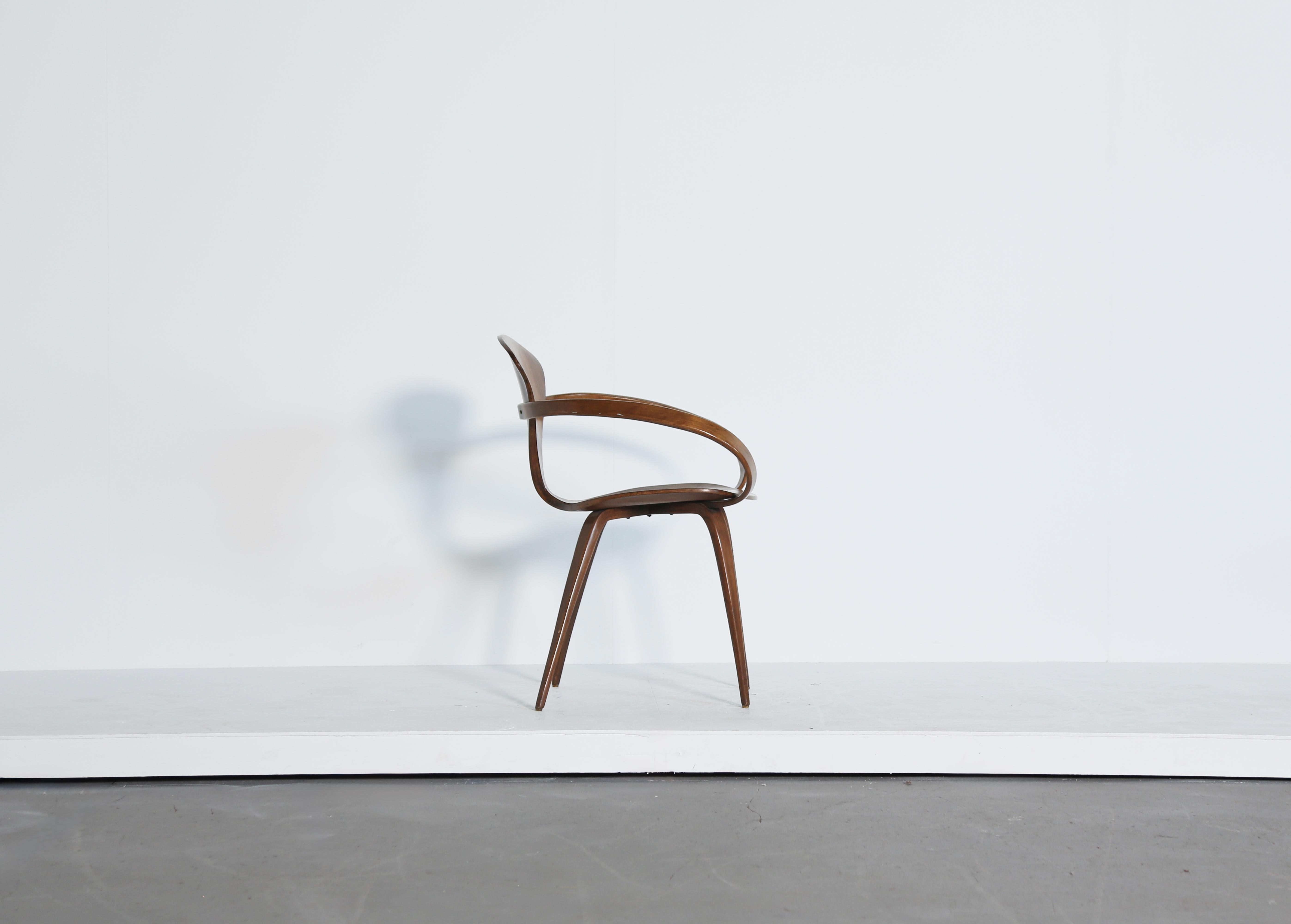 Norman Cherner Brezelsessel, Plycraft, USA, 1960er Jahre (Moderne der Mitte des Jahrhunderts) im Angebot