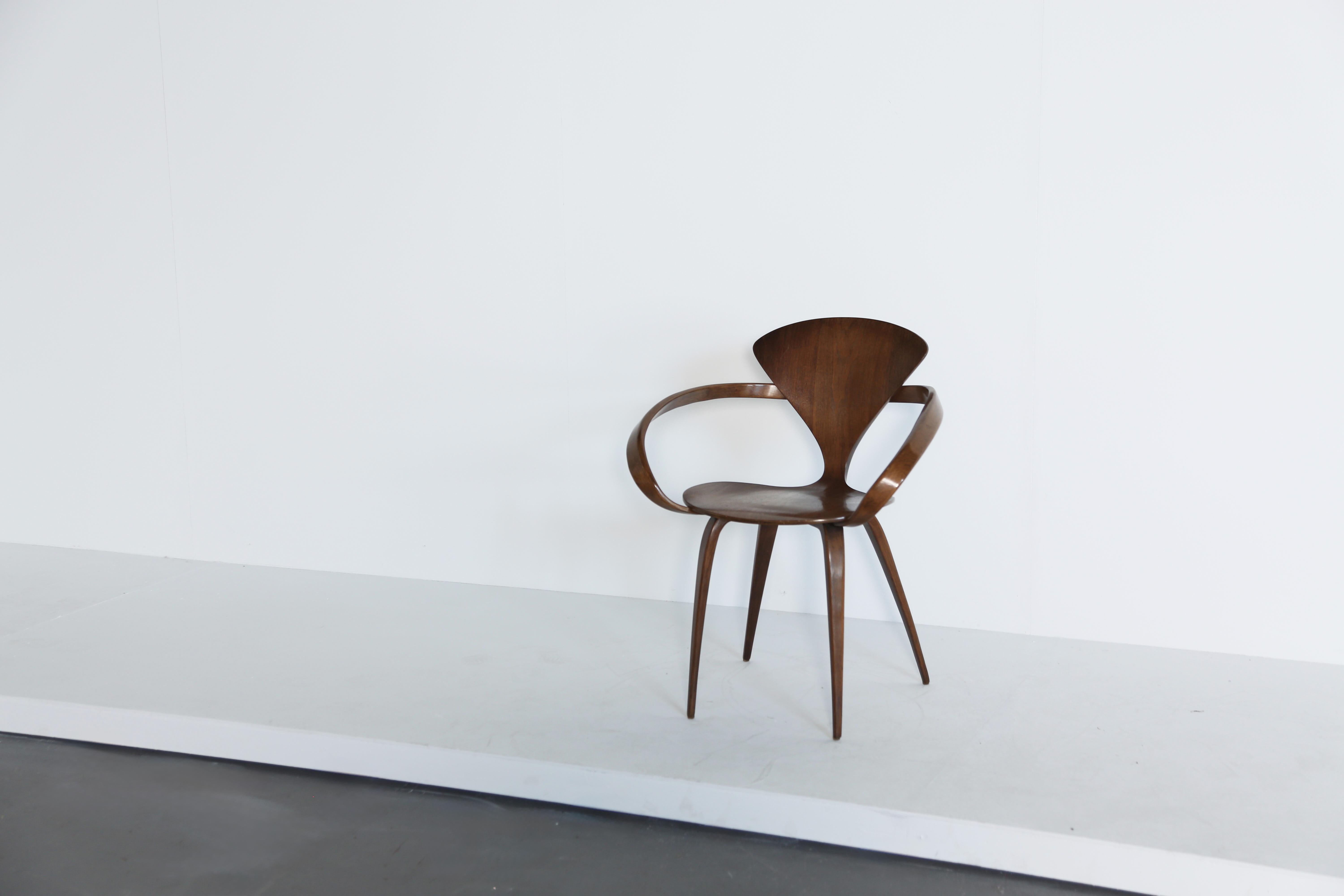 Norman Cherner Brezelsessel, Plycraft, USA, 1960er Jahre (20. Jahrhundert) im Angebot