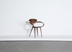 Poltrona Pretzel Norman Cherner, Plycraft, USA, anni '60