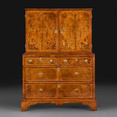 A 16th Century Augsberg Cabinet enclosed in an 18th Century Walnut Chest