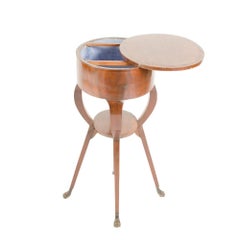 North European 19th Century Two Tier Mahogany Occasional Table