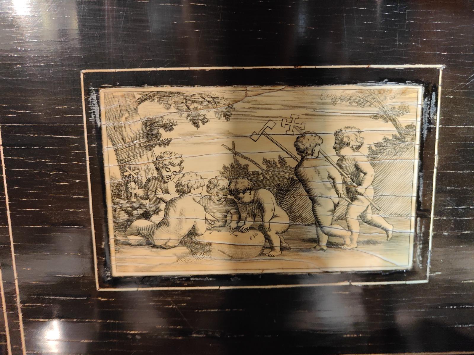 Norditalienischer Renaissance-Schrank des 19. Jahrhunderts (Holz) im Angebot