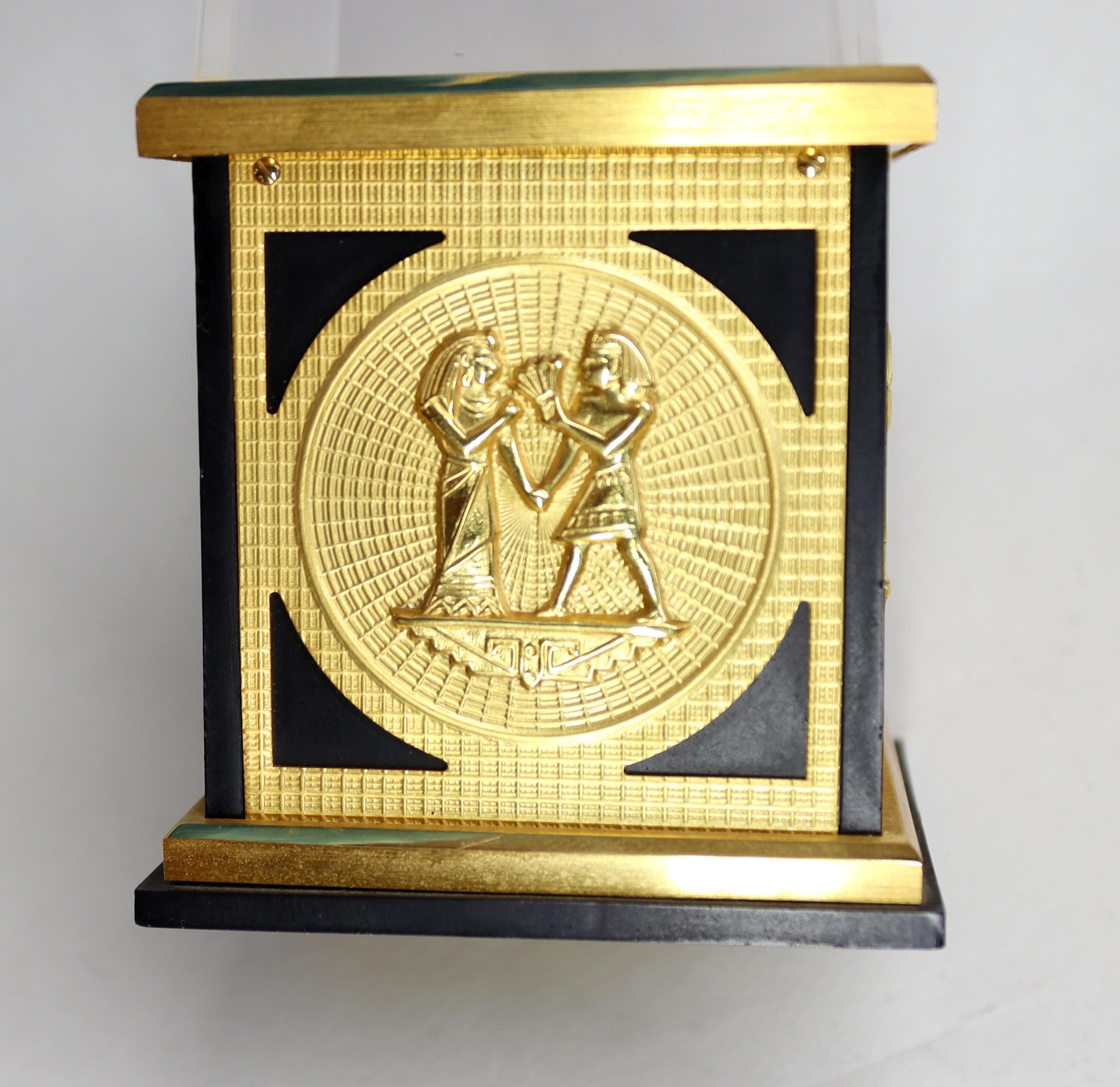 A Novelty Desk Clock By Jaeger LeCoultre For Sale 1