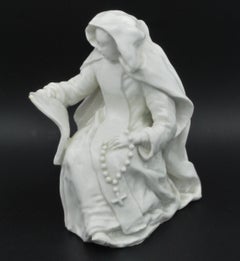 A Nun, perhaps a theatrical figure. England, probably Plymouth, circa 1750