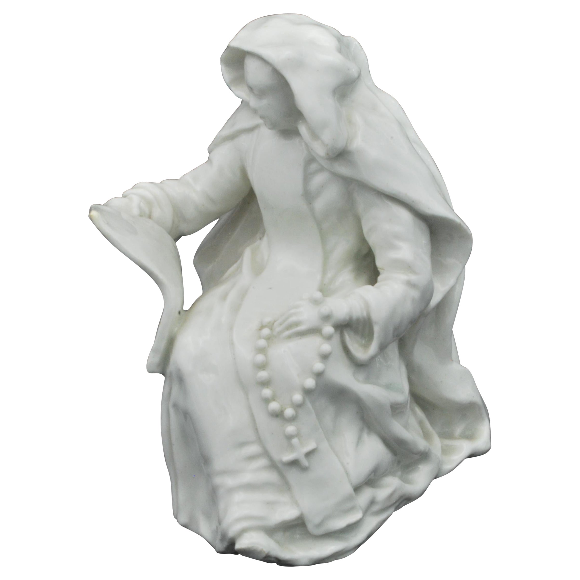 Un Nun, peut-être une figure théâtrale. Angleterre, probablement Plymouth, vers 1750