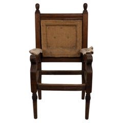 George Edmund Street. Judges armchair designed for The Royal Courts of Justice.