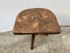 One of a Kind Antique Danish Stool