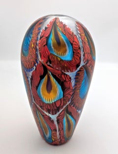 Un vaso di Murano unico nel suo genere, realizzato da Davide Salvadore a Murano nel 2015.