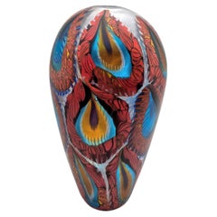 Un vaso di Murano unico nel suo genere, realizzato da Davide Salvadore a Murano nel 2015.