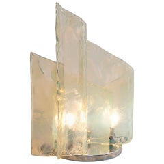 Opalescent Table Lamp, Carlo Nason