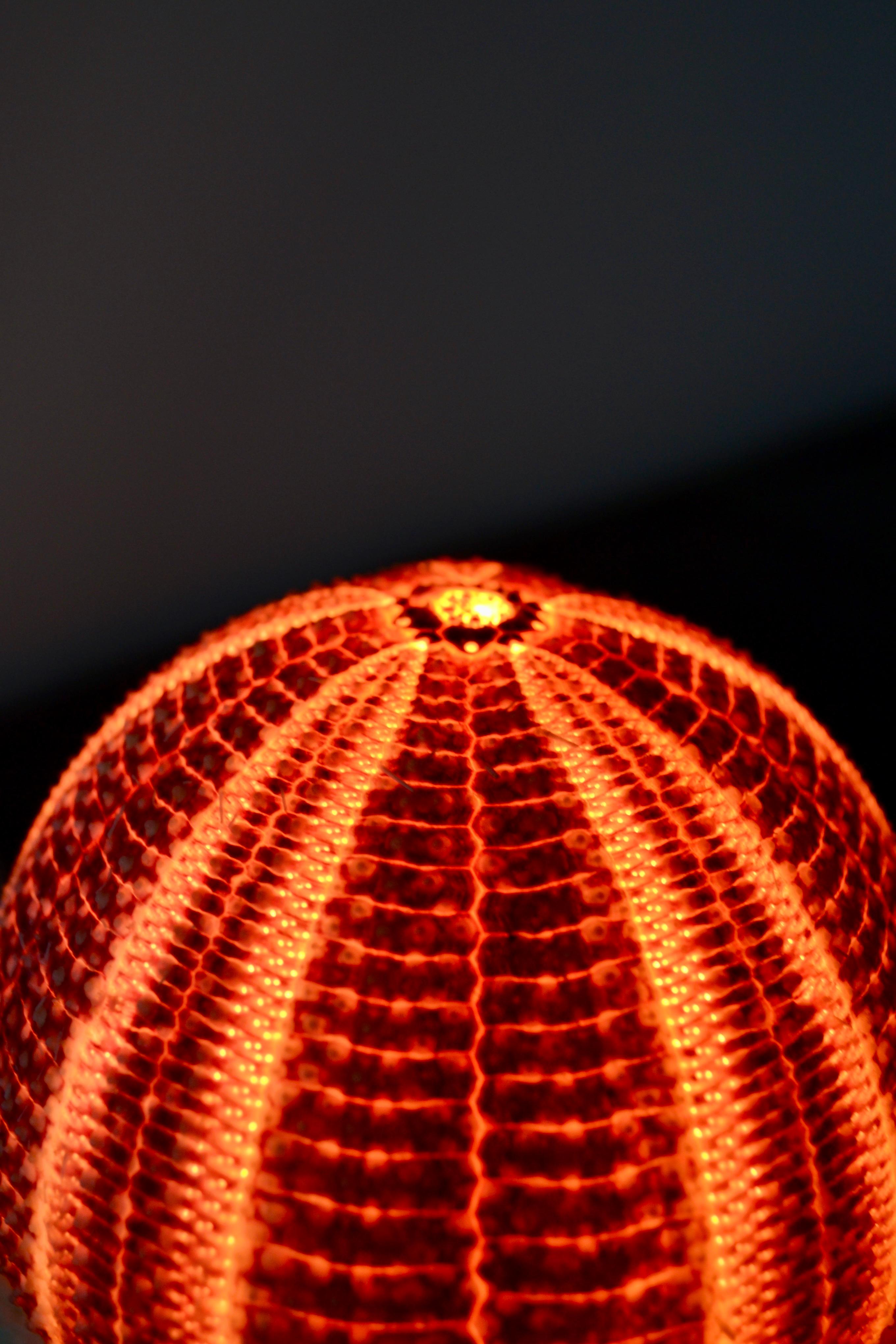 Français Une lampe «oursin » - Art populaire français - 1970 en vente