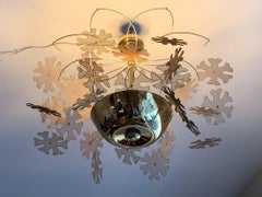 Lampadario Paavo Tynell con fiocchi di neve Modello 9065