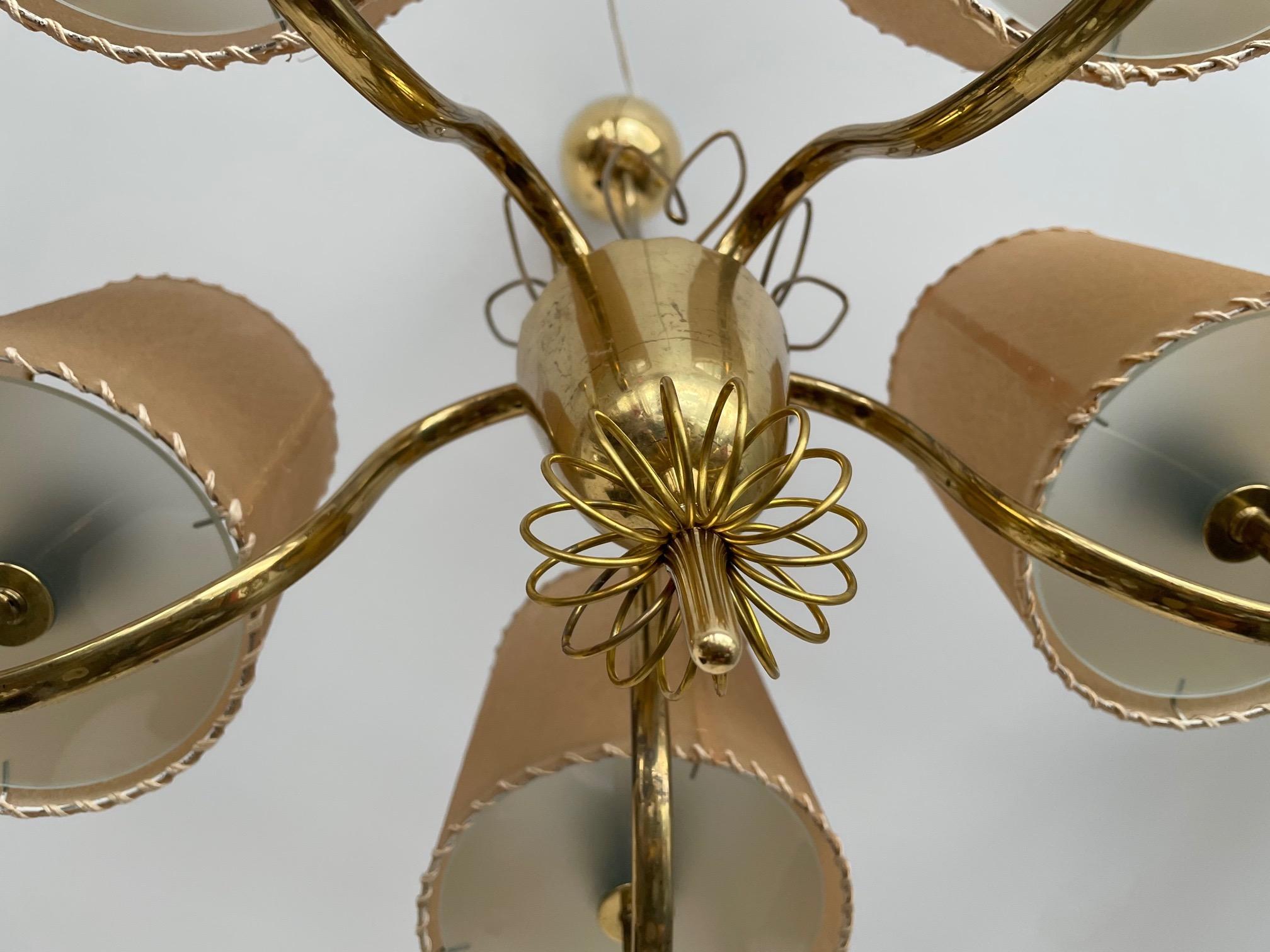 Paavo Tynell Five-Arm Chandelier For Taito 2