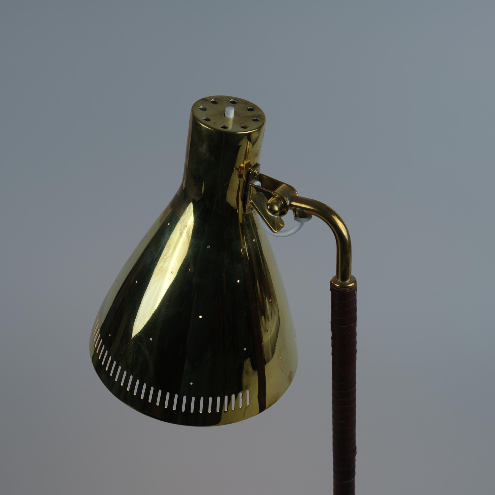 Laiton Lampe de table 