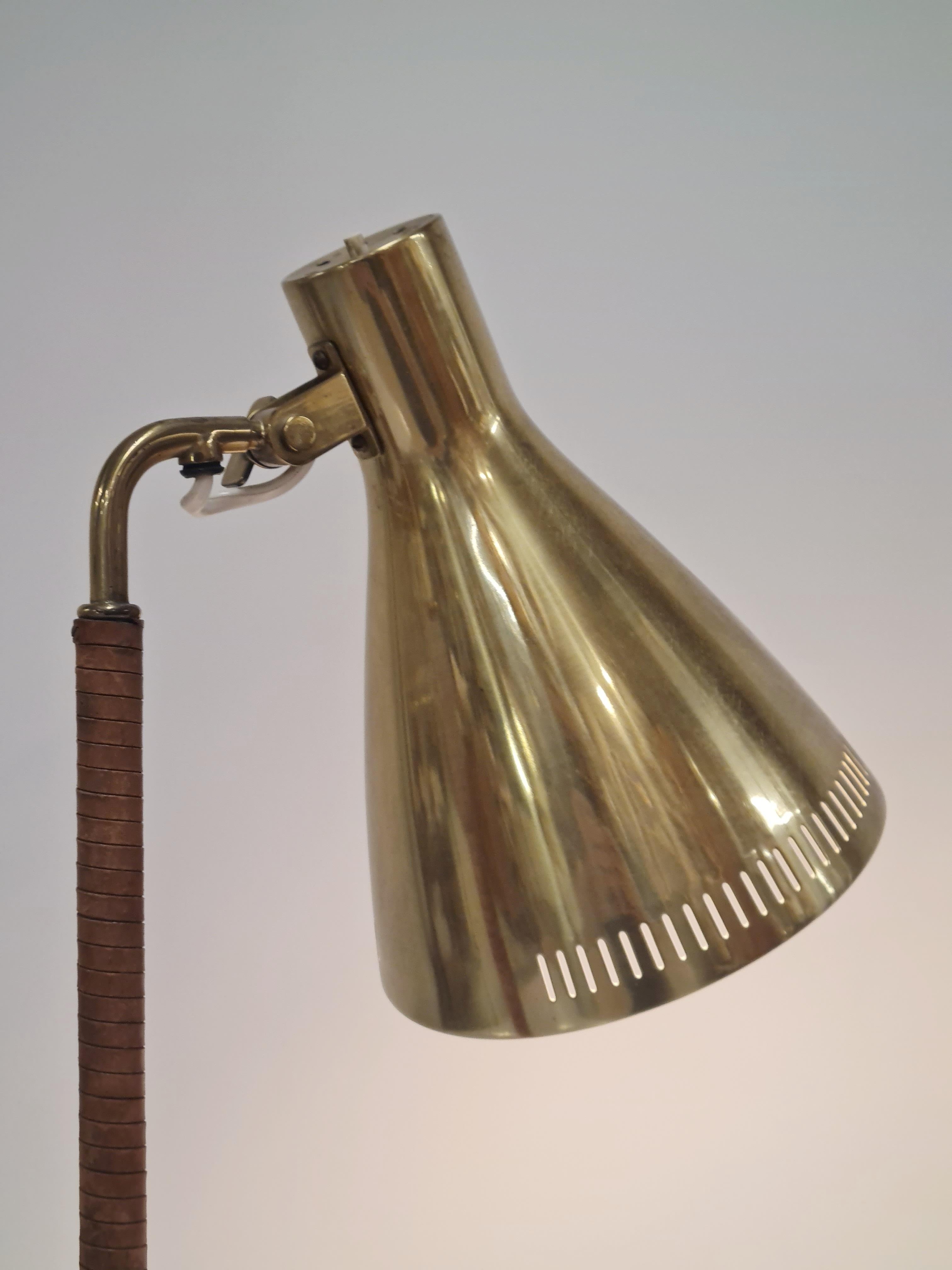 Laiton Lampe de table 