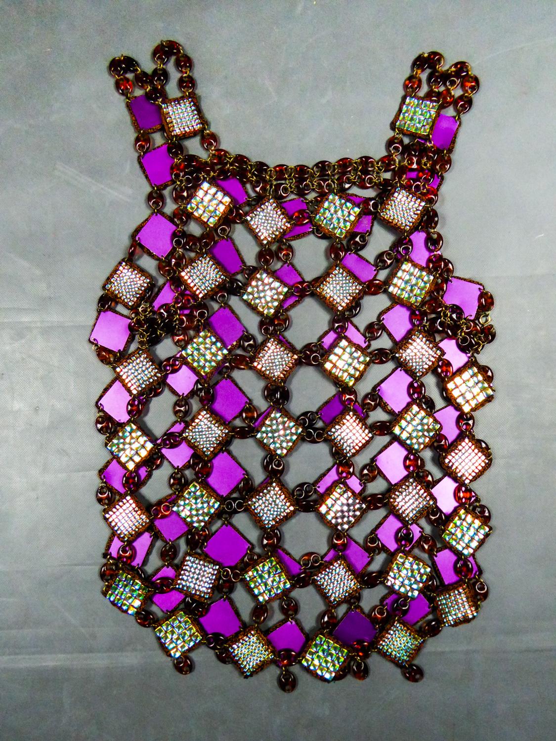 A Paco Rabanne (attributed to) Jewel Dress Tunic Circa 1980 10