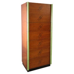 A painted Art Deco cabinet by Gilbert Rohde for Cavalier, circa 1930