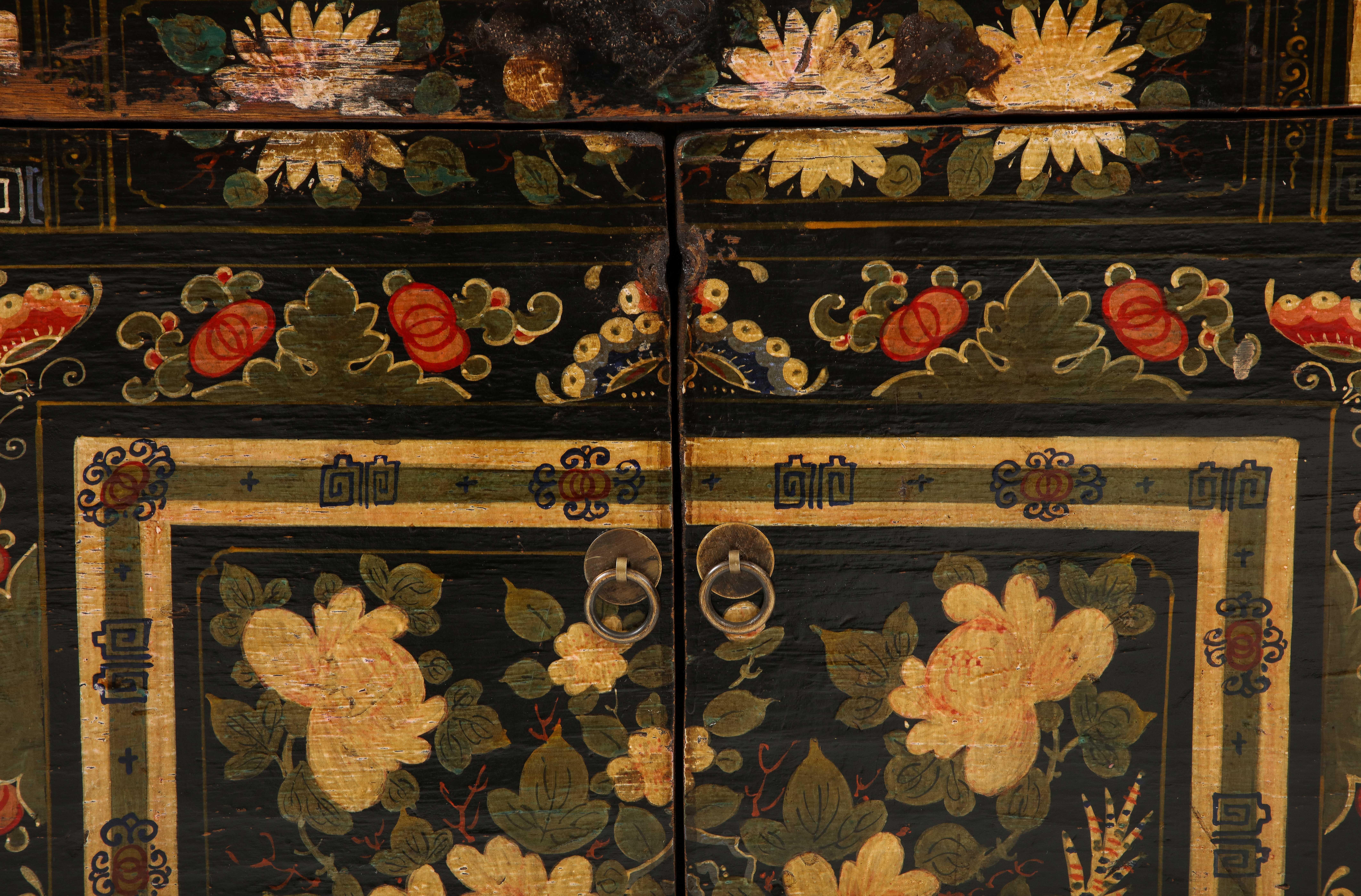 20th Century A Painted Cabinet For Sale