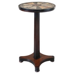 A Painted Faux Specimen Marble Occasional Table