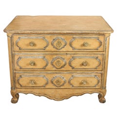 A Yellow Painted French Chest