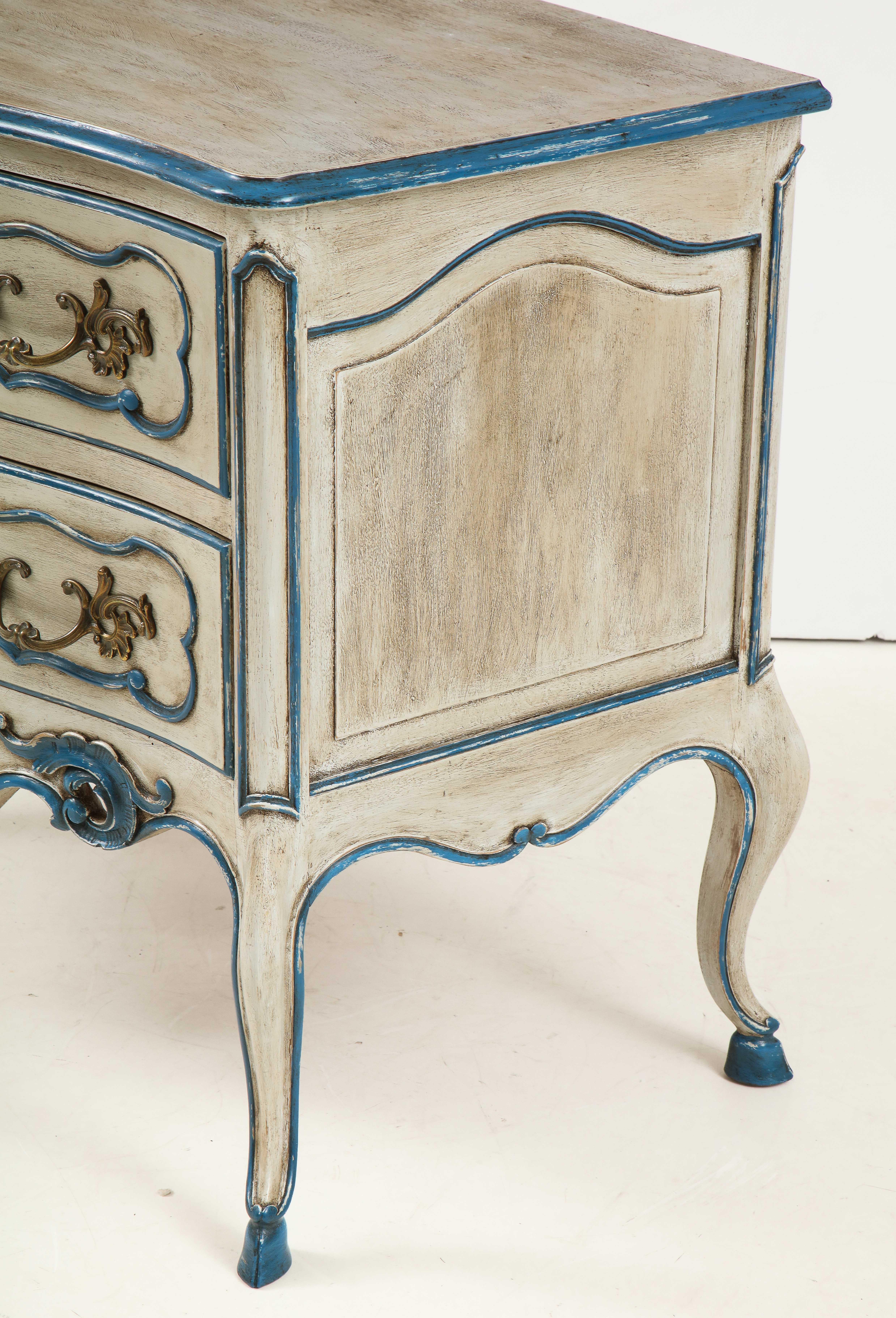 Painted Provencal Commode For Sale 3