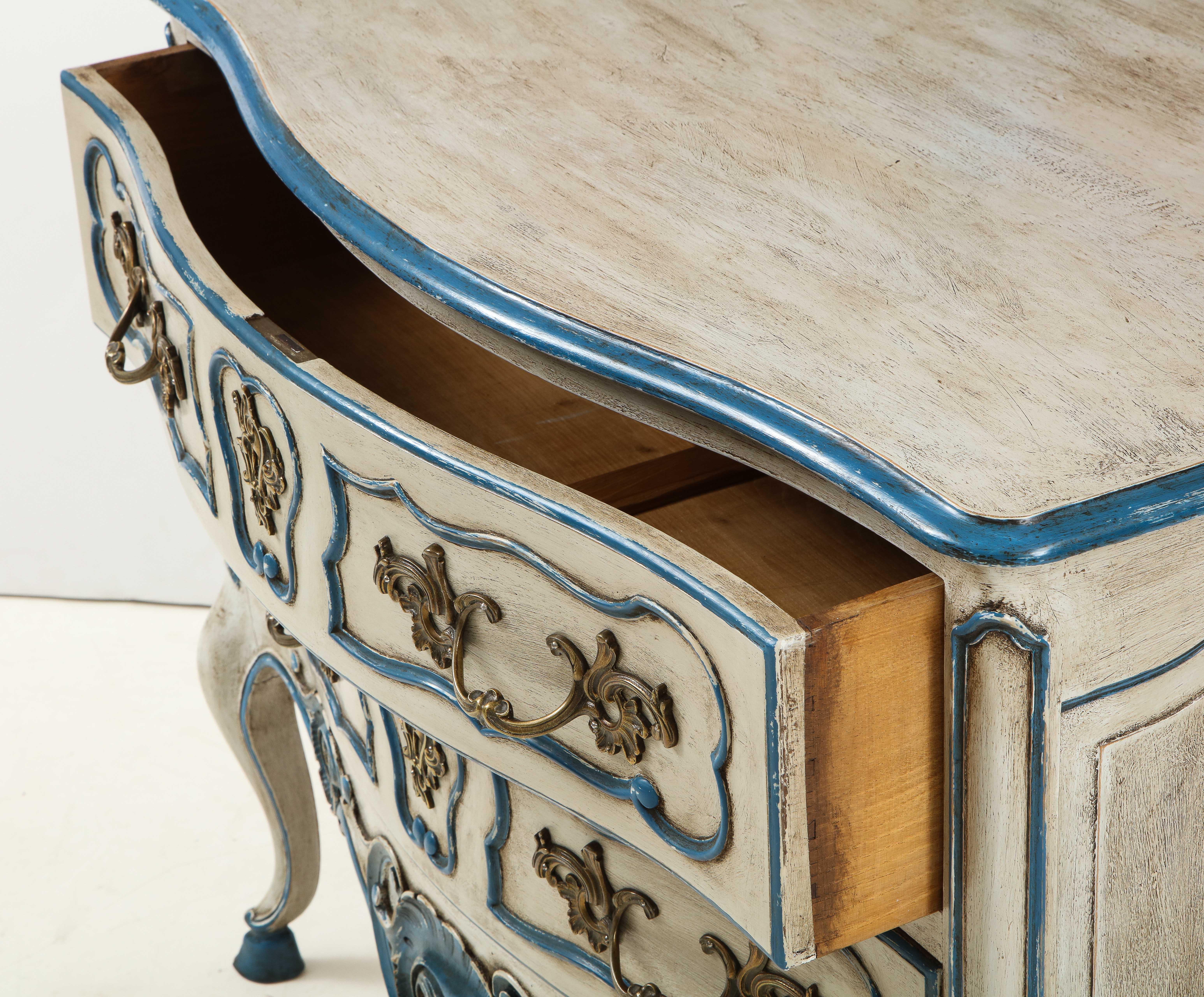 Painted Provencal Commode For Sale 5