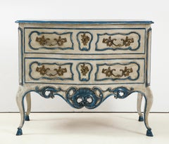 Commode provençale peinte