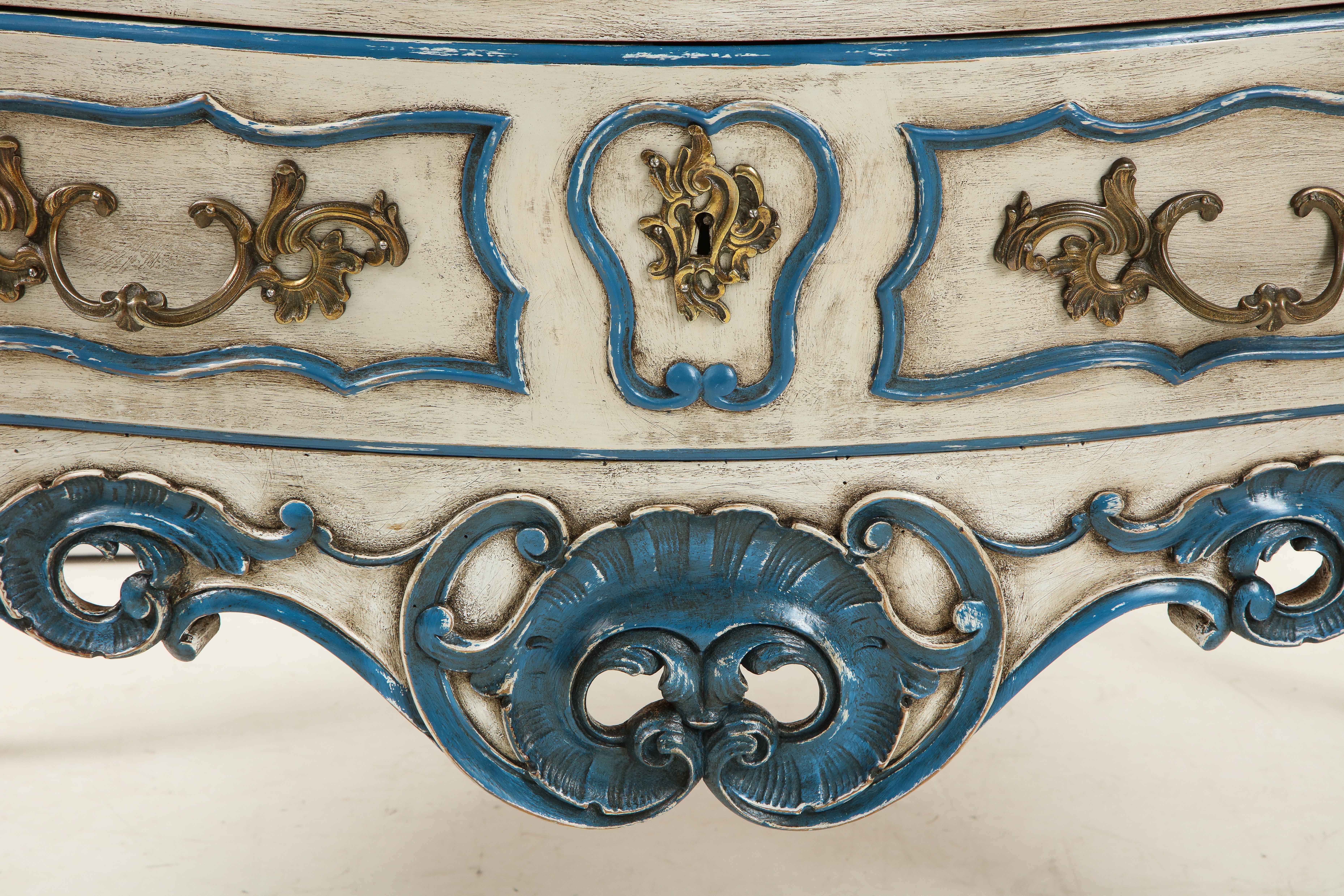 French Painted Provencal Commode For Sale