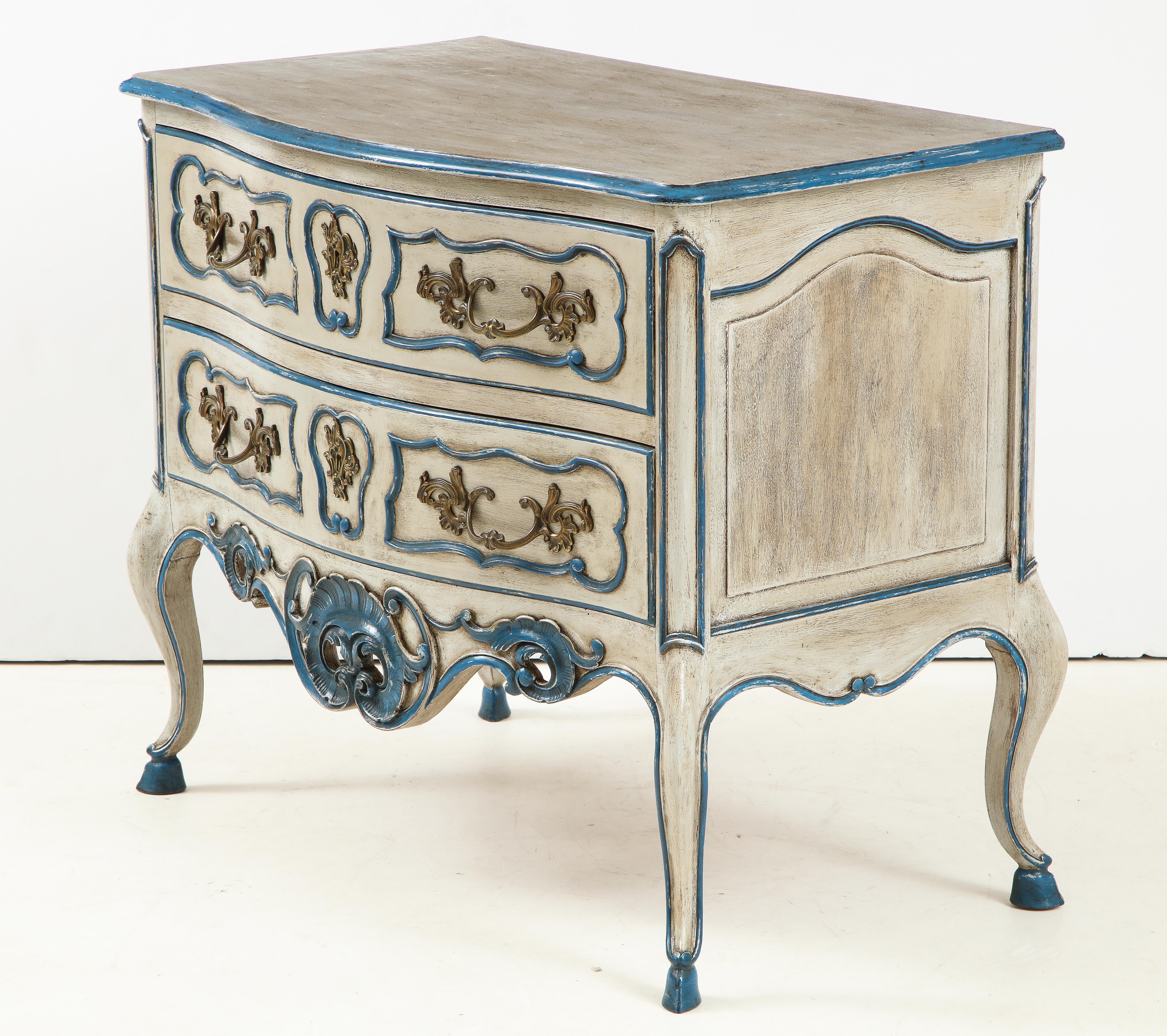 Painted Provencal Commode For Sale 2