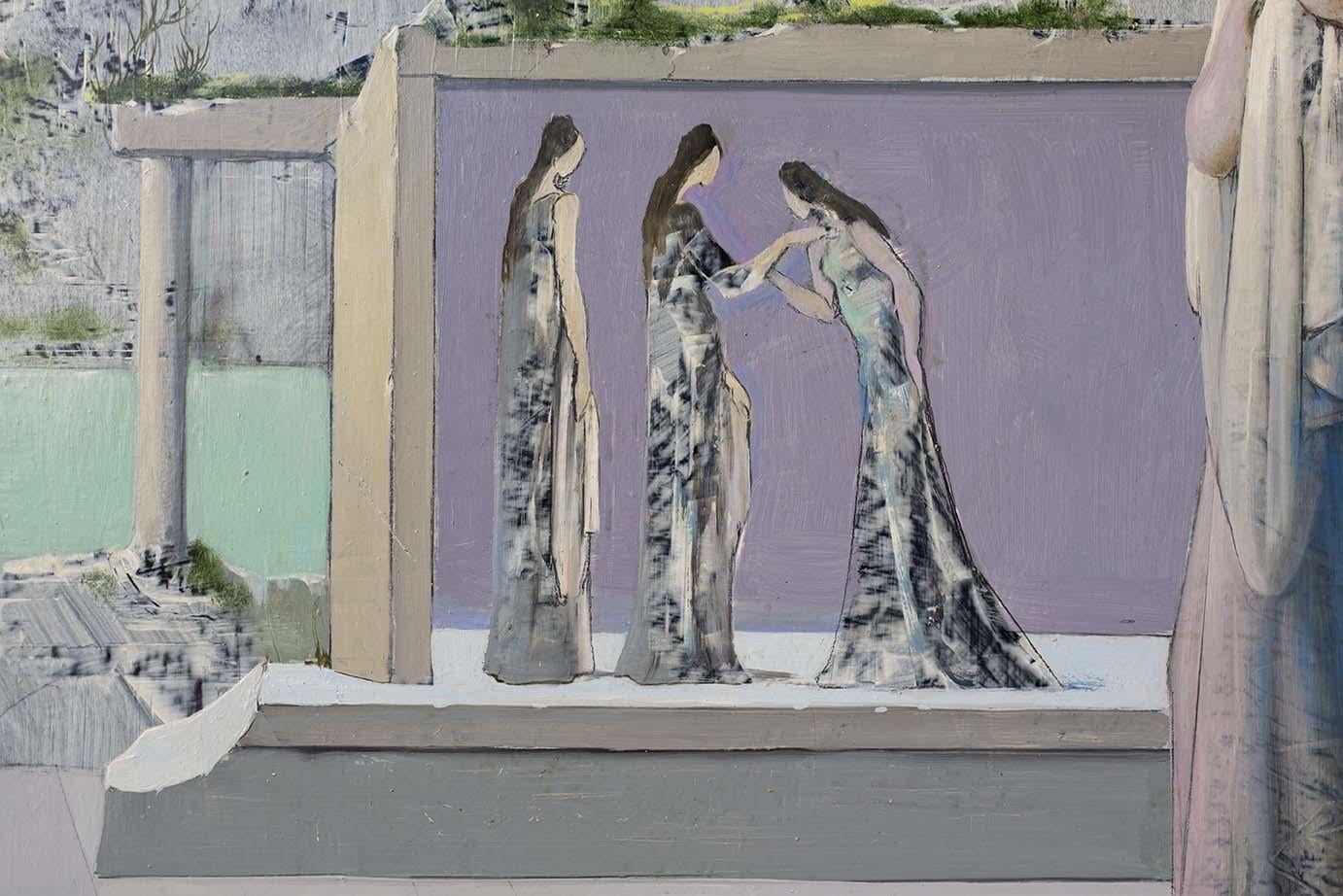 Beaux-Arts Quadro di Marcel Delmotte intitolato 