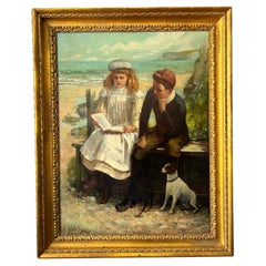 Une peinture par eau Herbert Roe Ca' 1900