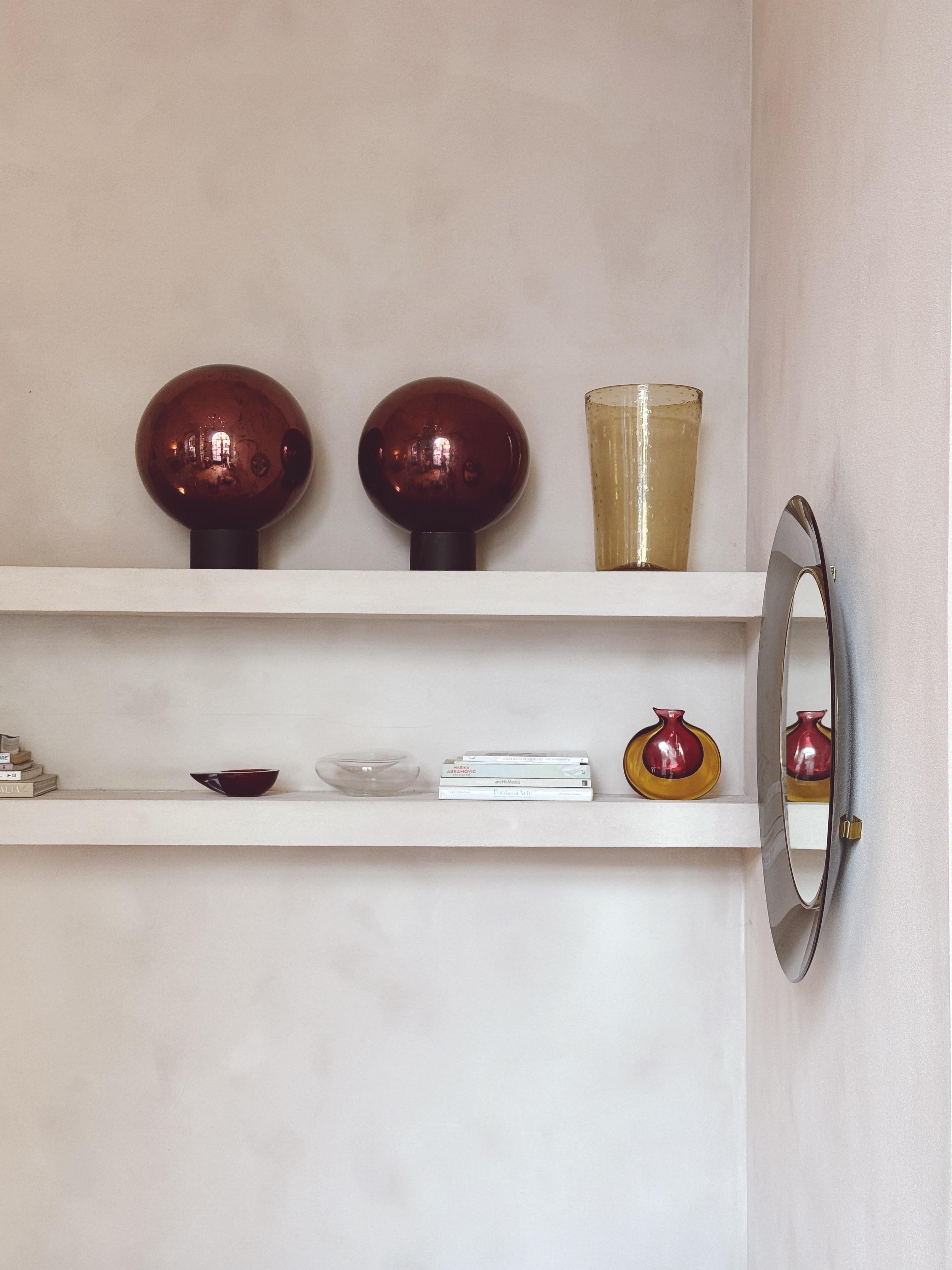 XX secolo Coppia di vasi in vetro di Murano di Vittorio Zecchin del 1920 in vendita