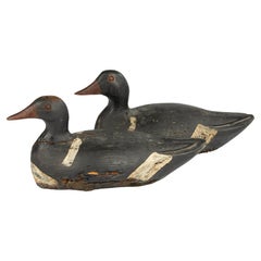 Antique A Pair 19th Century Decoy Ducks
