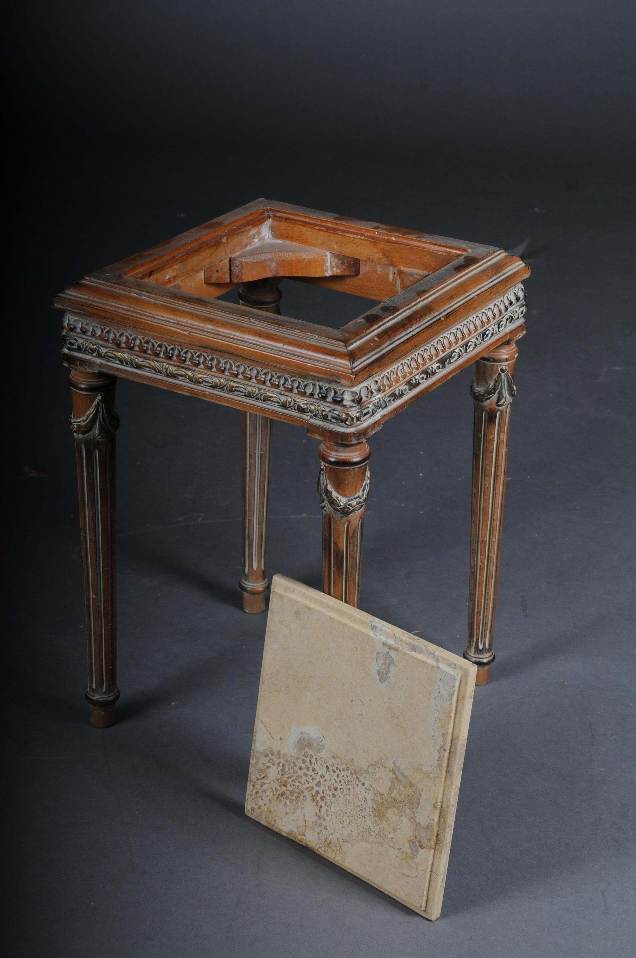 Pair '2' 20th Century Louis XV Style French Side Table For Sale 6