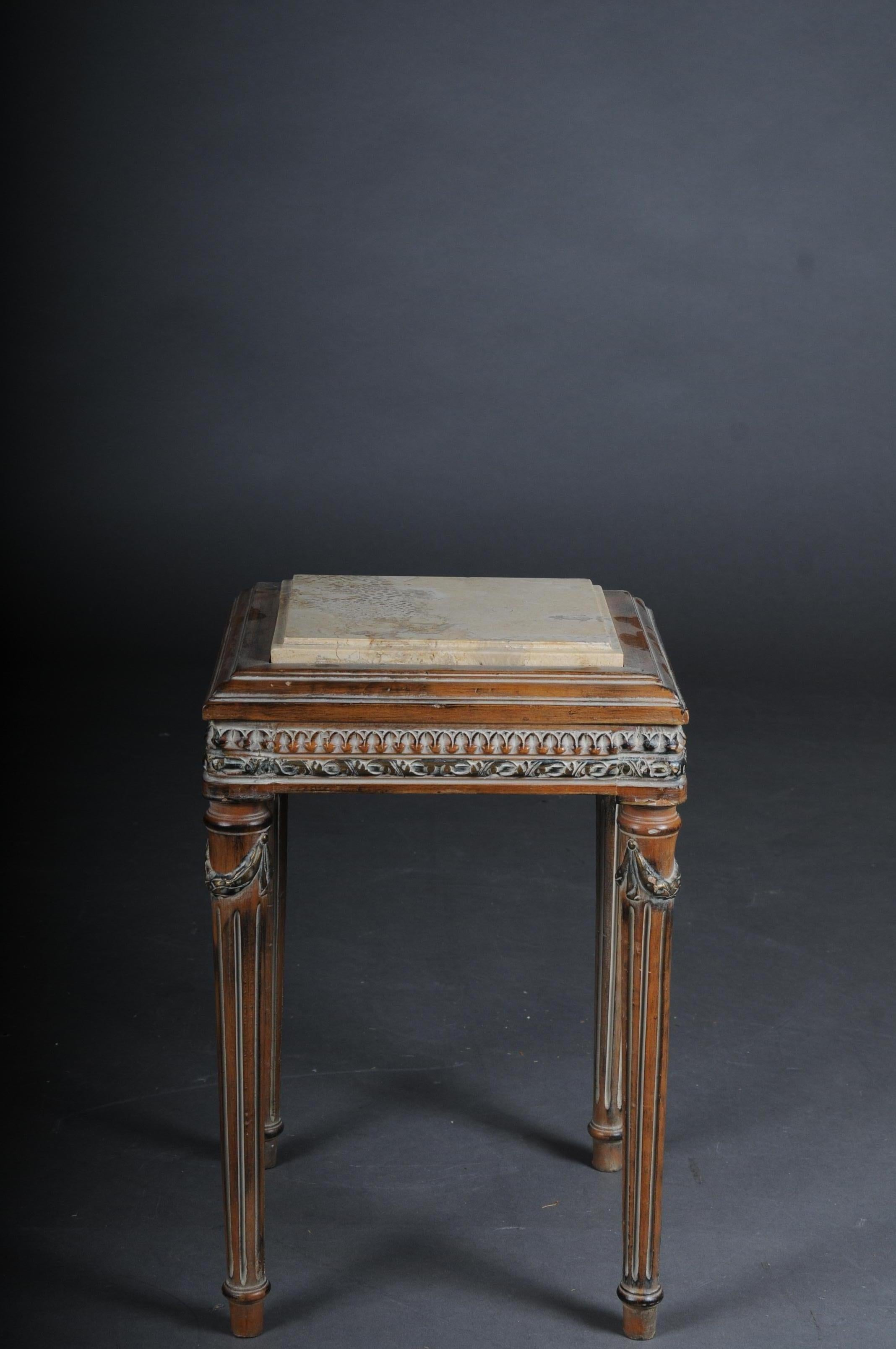 Louis XVI Pair '2' 20th Century Louis XV Style French Side Table For Sale