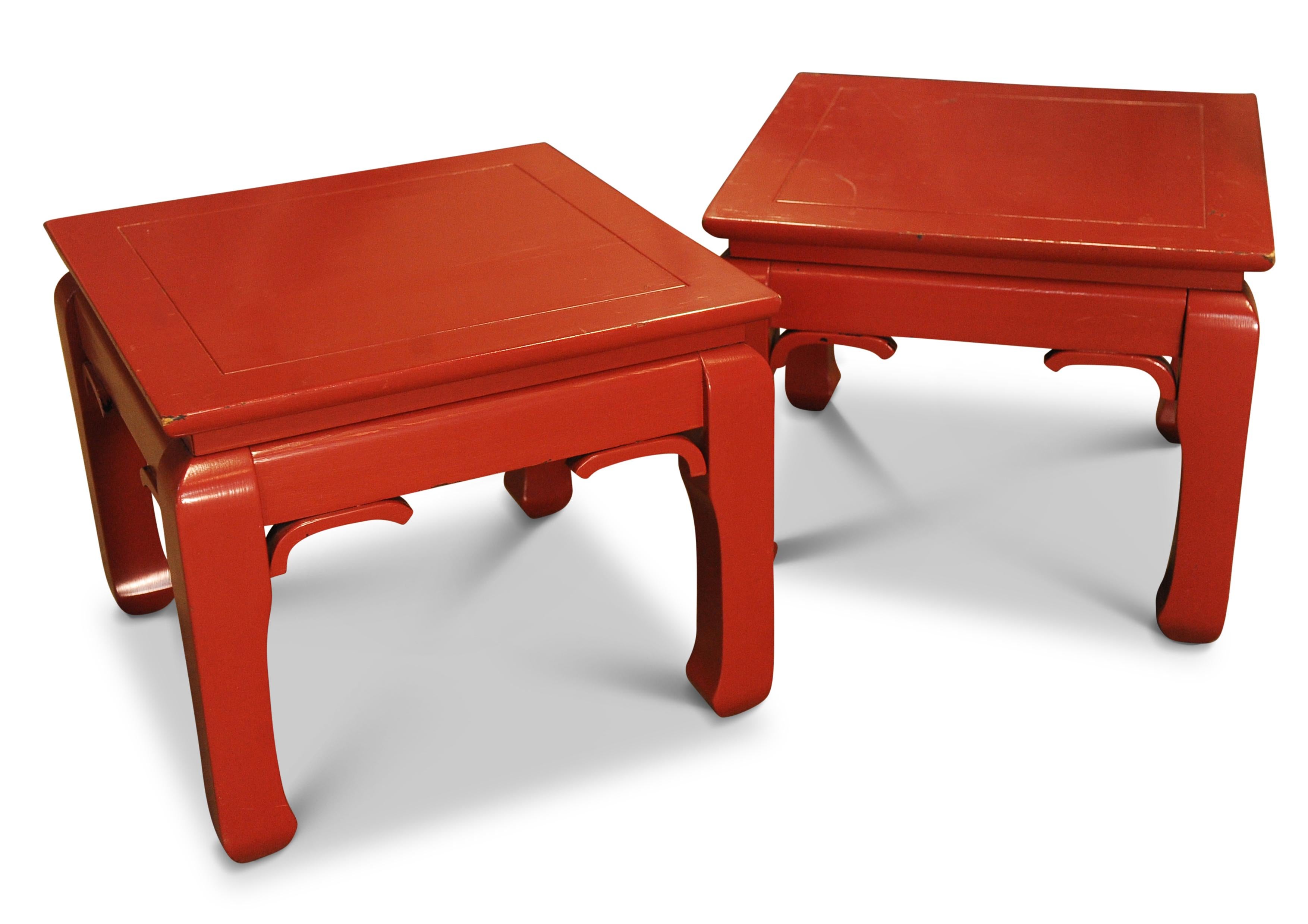 Chinese Export A Pair Chippendale Antique Export Chinese Low Sofa Tables Sold By Christie's For Sale