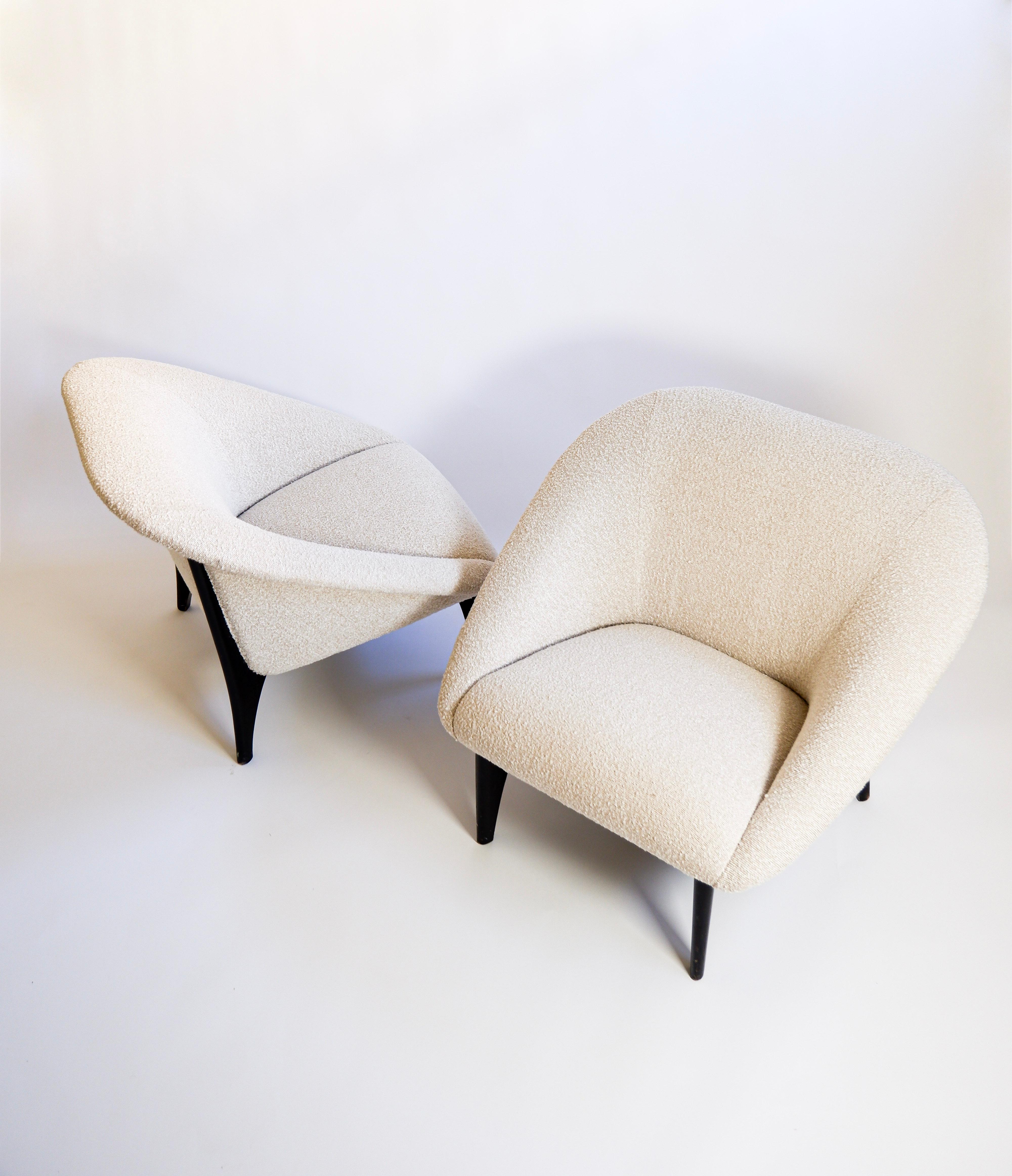 Paire de fauteuils 