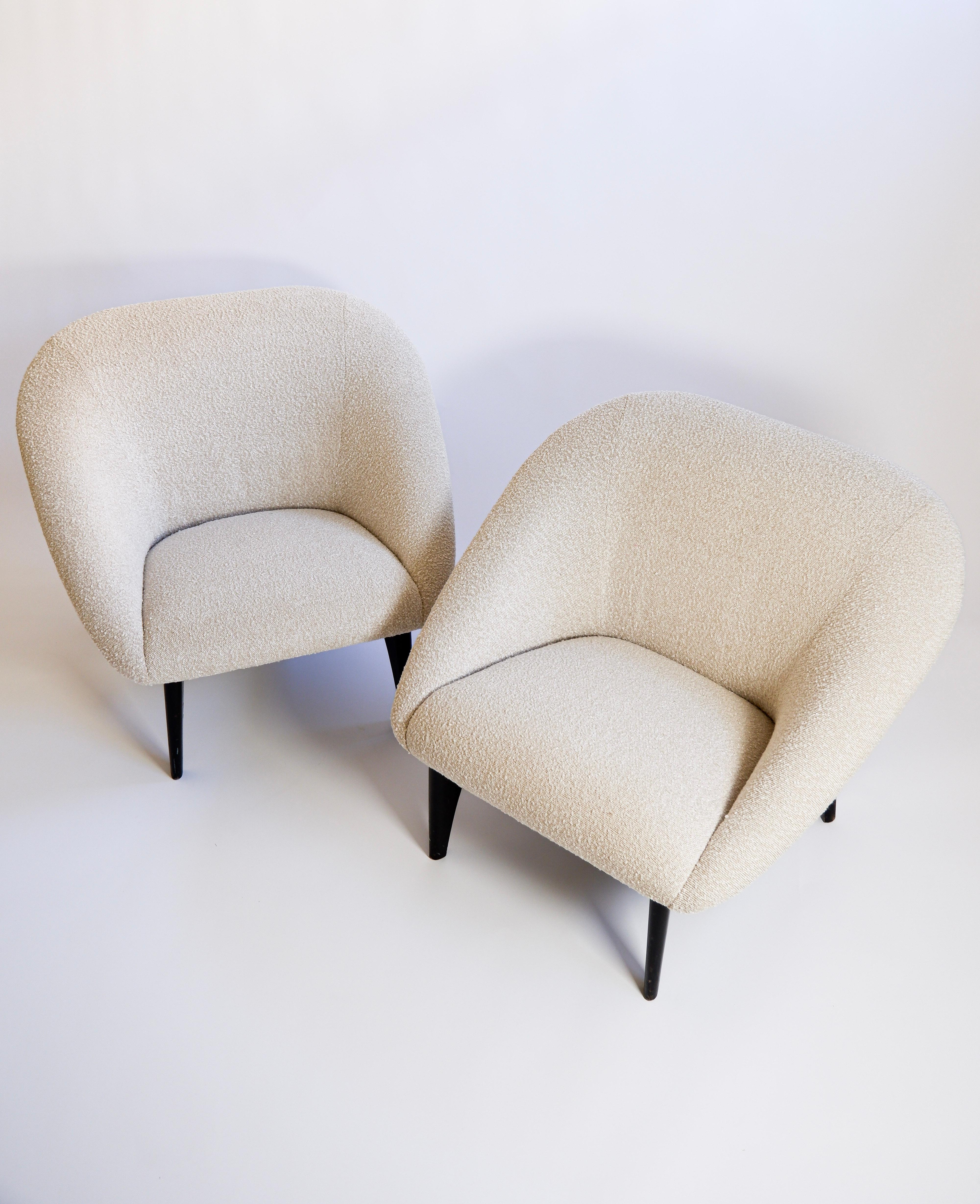 Suédois Paire de fauteuils 