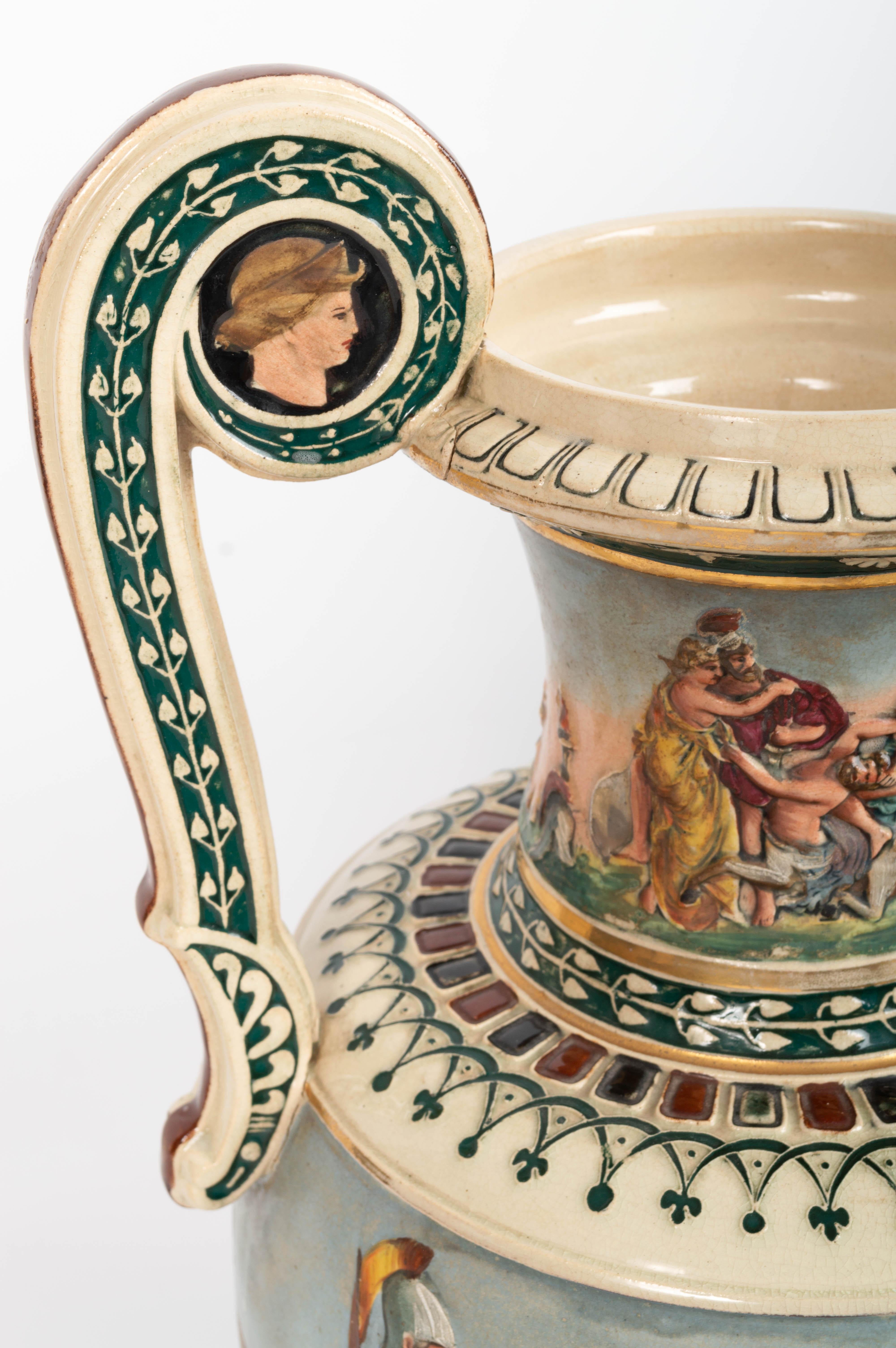 Paire de vases anglais de style néo-grec du 19ème siècle, vers 1830 en vente 7