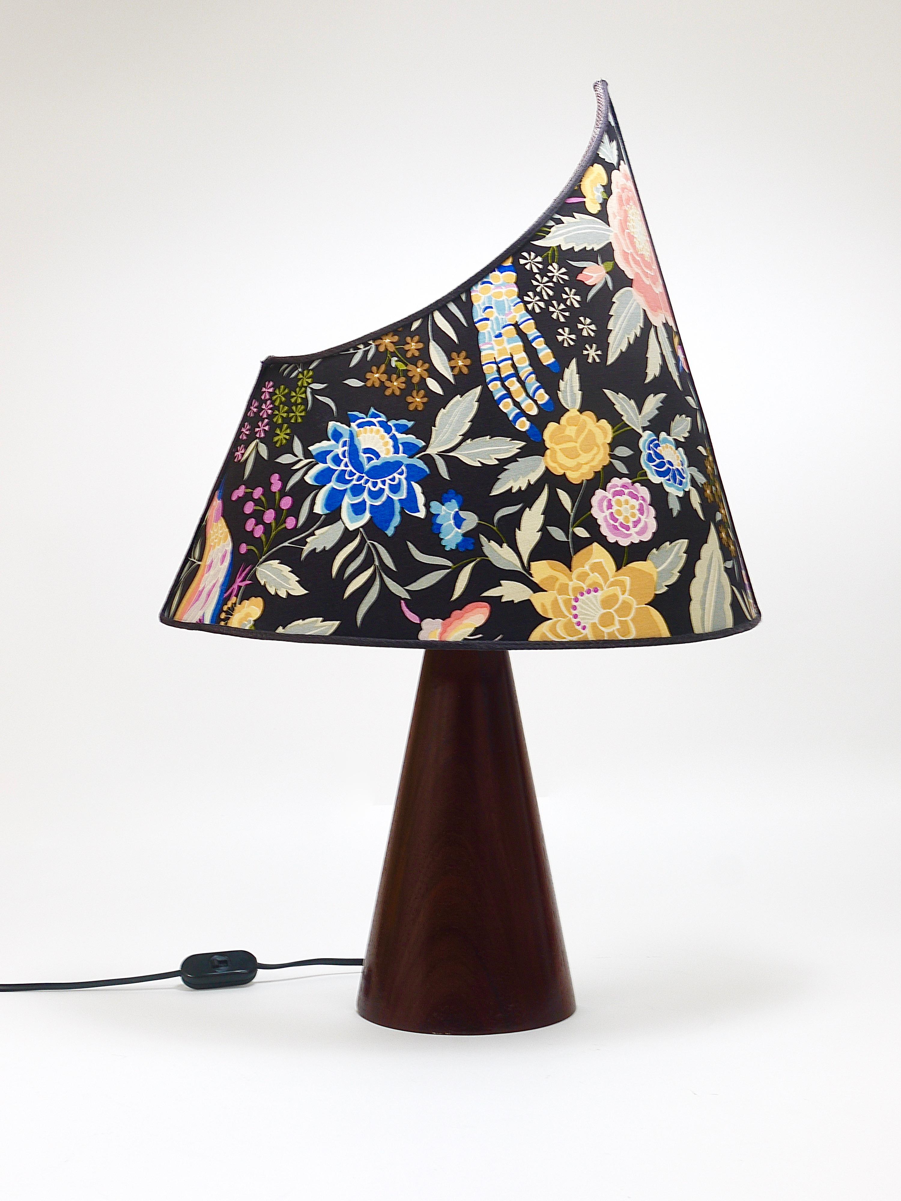 A Pair Missoni Post-Modern Table Side Lamps by Massimo Valloto, Italy, 1980s For Sale 2