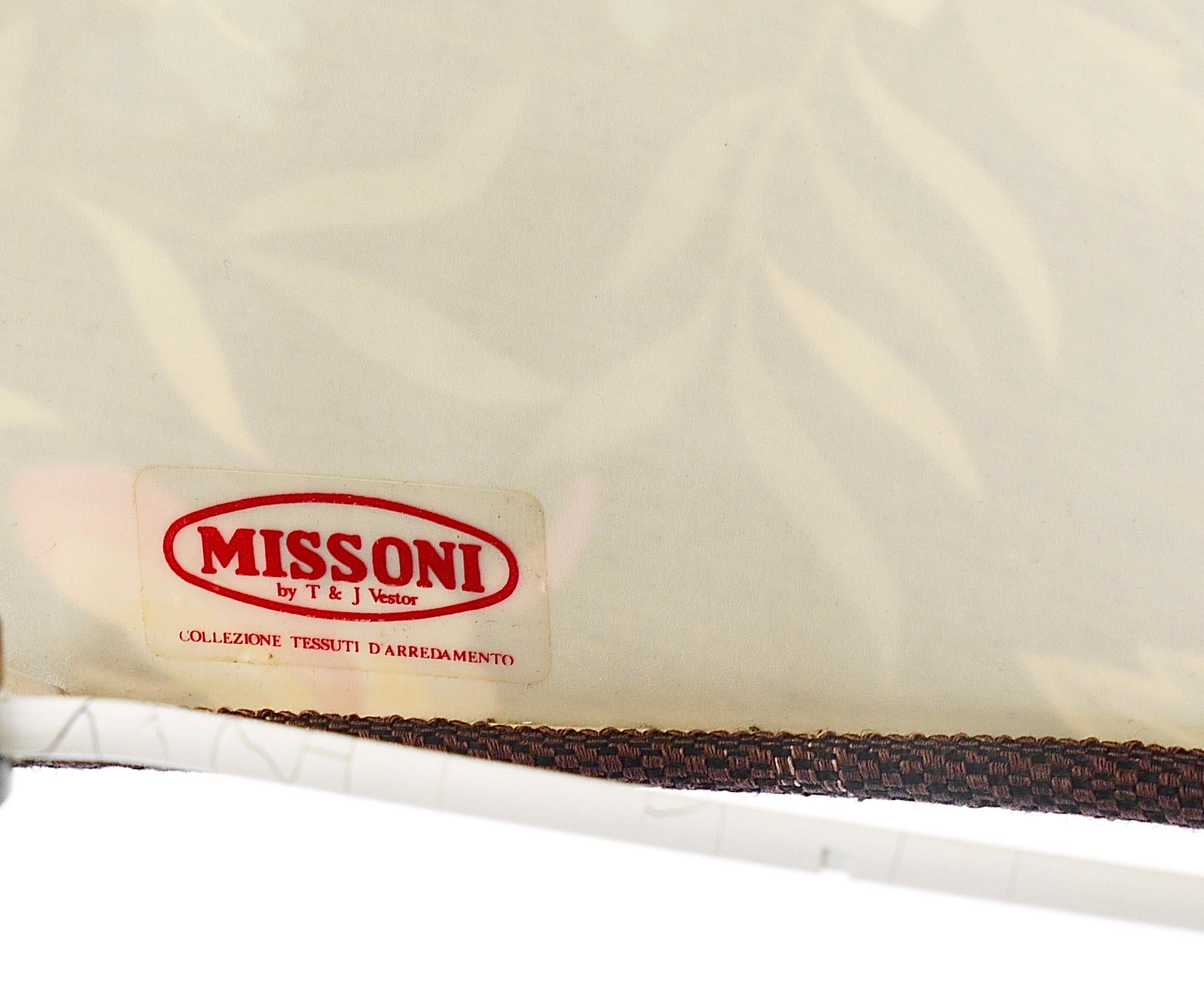 Coppia di lampade da tavolo postmoderne Missoni di Massimo Valloto, Italia, anni '80 in vendita 9