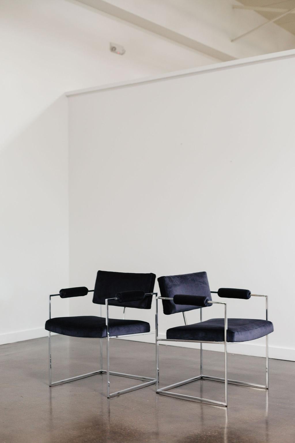 Mid-Century moderno Coppia di poltrone 
