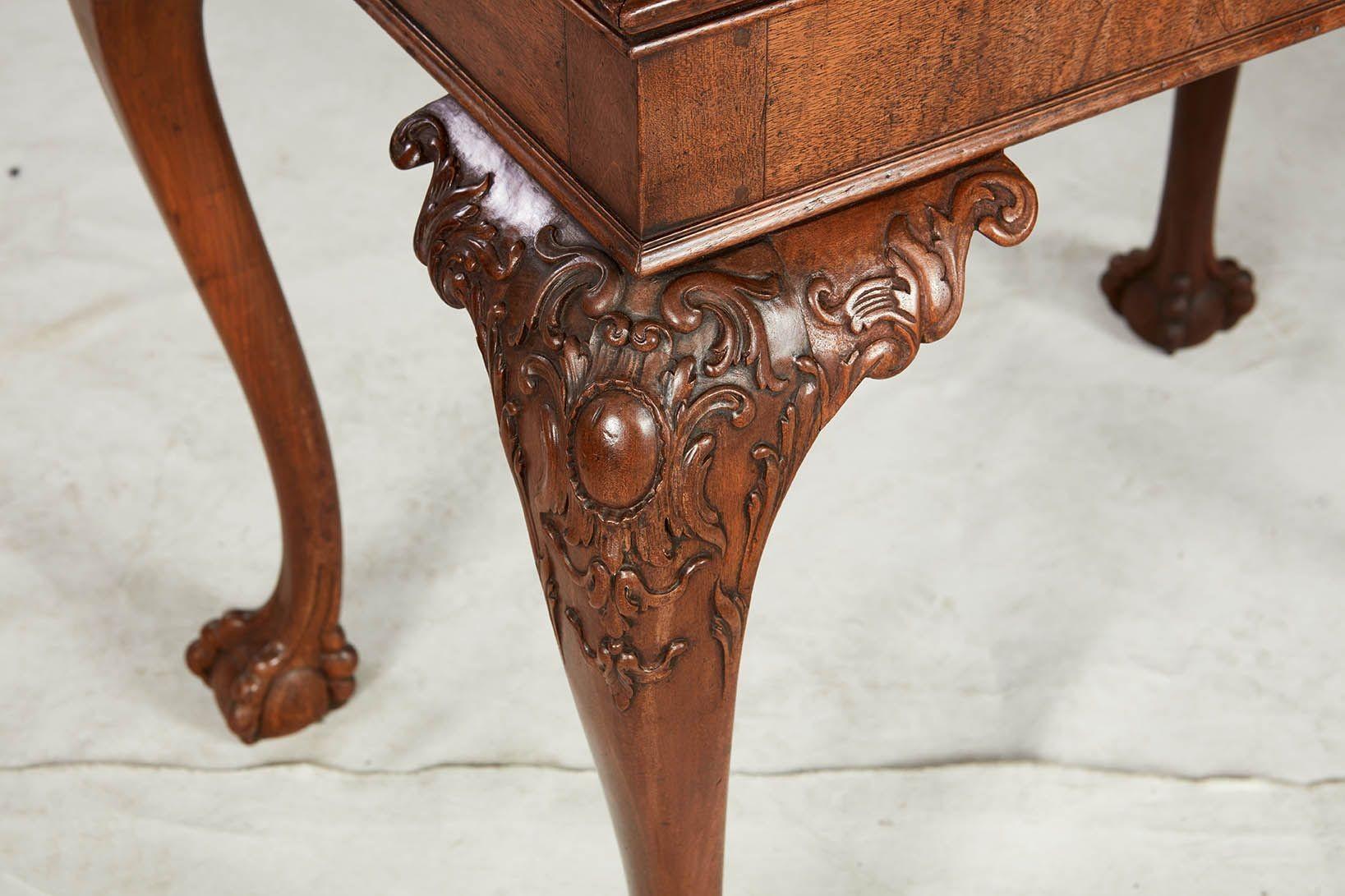 A Pair of 18th c. George II Marble Top Consoles For Sale 5