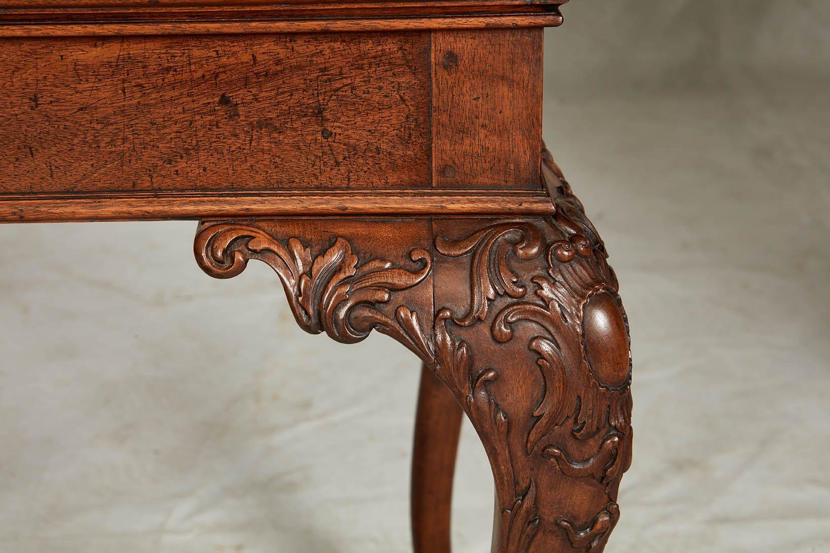 A Pair of 18th c. George II Marble Top Consoles For Sale 3