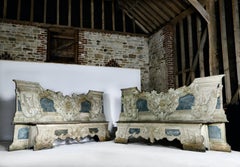 A Pair of 18th Century Cassapanca Benches