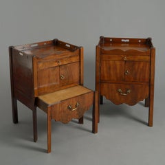 Pair of 18th Century George III Bedside Cupboards