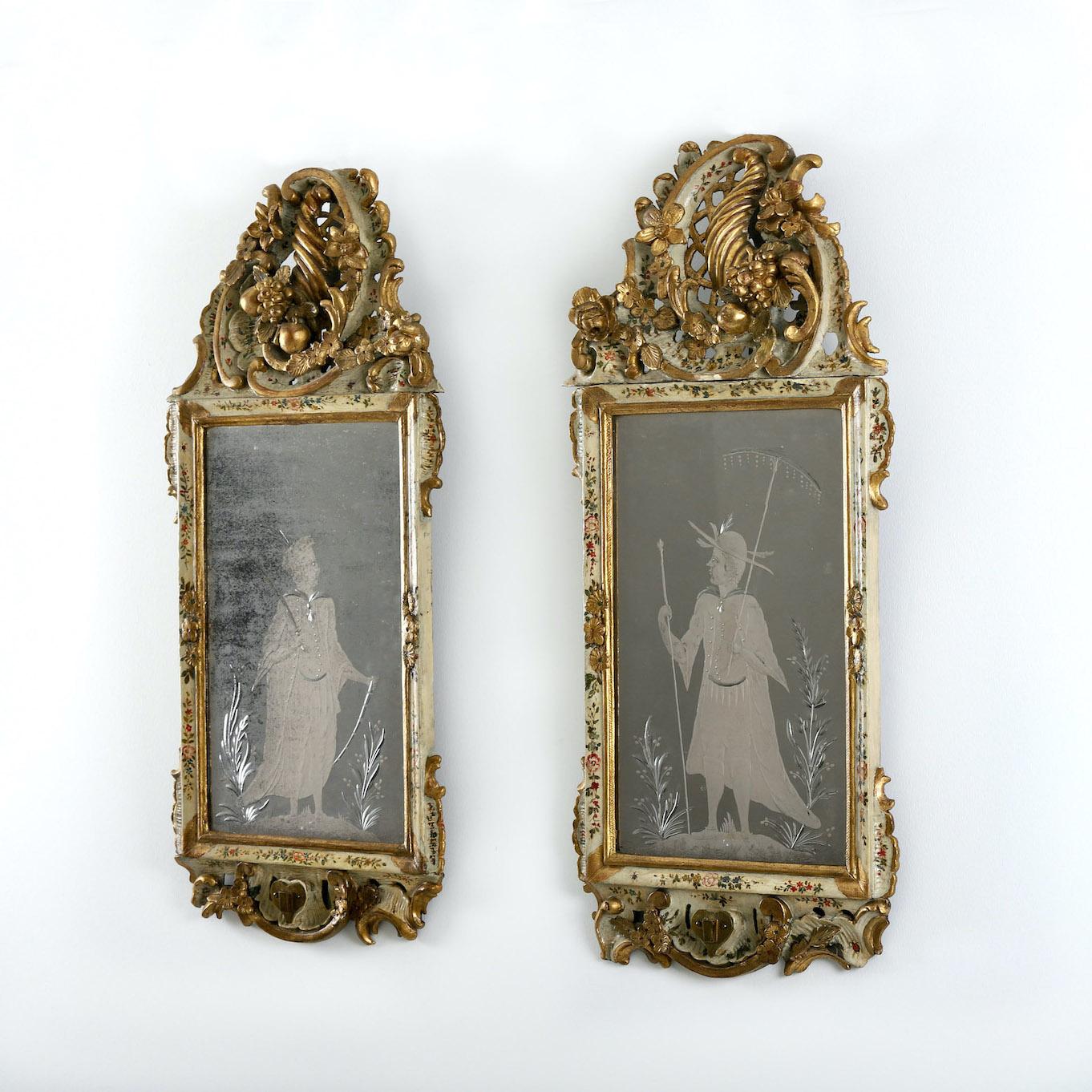A Pair of 18th Century Venetian Mirrors 6