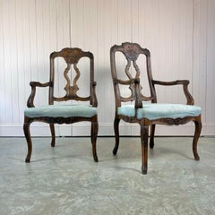 A Pair of 1920s Belgain Armchairs