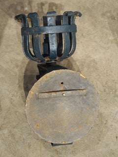 A Pair of 1920s Wrought Iron Wall Sconces from Mallorca, Spain