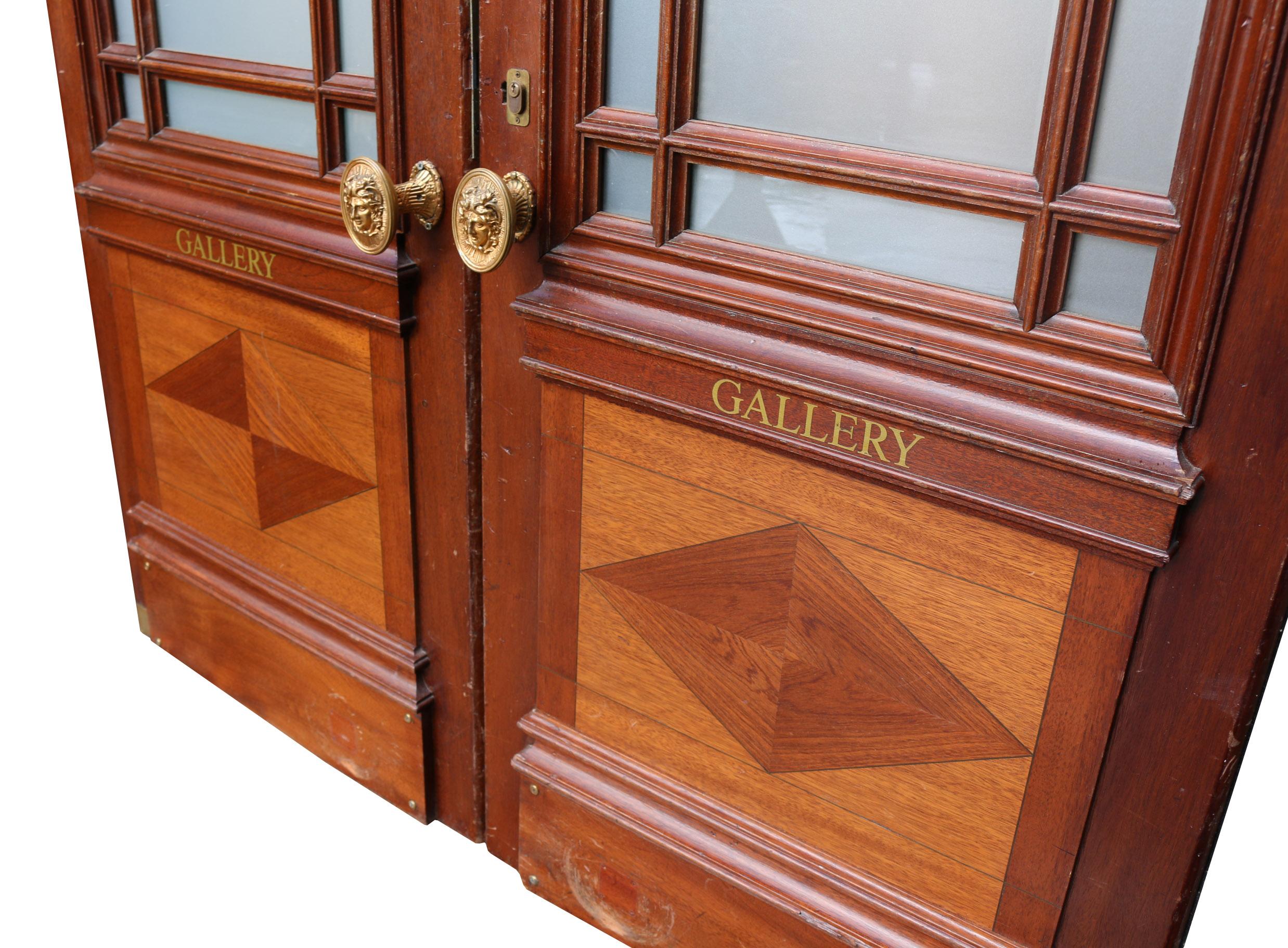 1930s glazed internal doors